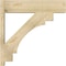 Ekena Millwork Merced Block Rough Sawn Outlooker, Douglas Fir, 8"W x 32"D x 32"H OUT08X32X32MRC05RDF - alternate 2